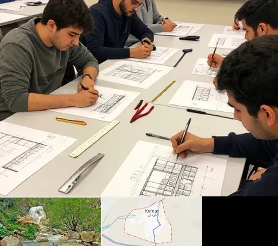 کلاس آمادگی آزمون طراحی معماری در کردان
