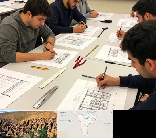 کلاس آمادگی آزمون طراحی معماری در اسکو