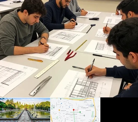 کلاس آمادگی آزمون طراحی معماری در سرسبز