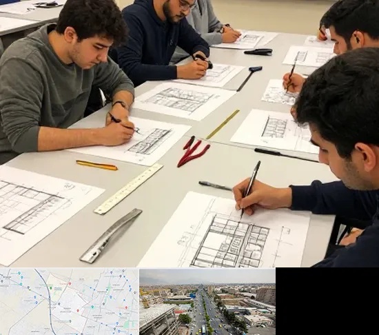 کلاس آمادگی آزمون طراحی معماری در حصارک کرج