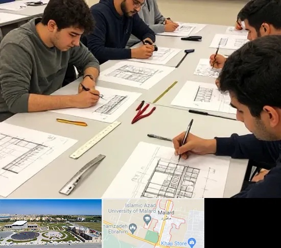 کلاس آمادگی آزمون طراحی معماری در ملارد