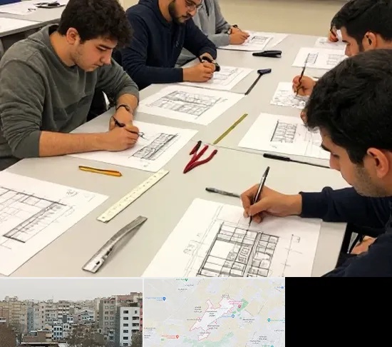 کلاس آمادگی آزمون طراحی معماری در محمد شهر کرج