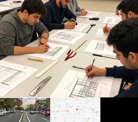 کلاس آمادگی آزمون طراحی معماری در دولت