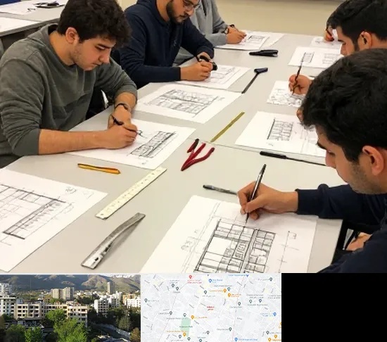 کلاس آمادگی آزمون طراحی معماری در دیباجی