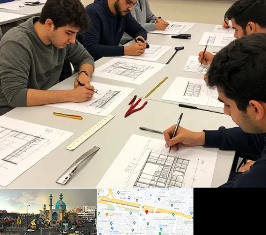 کلاس آمادگی آزمون طراحی معماری در رسالت