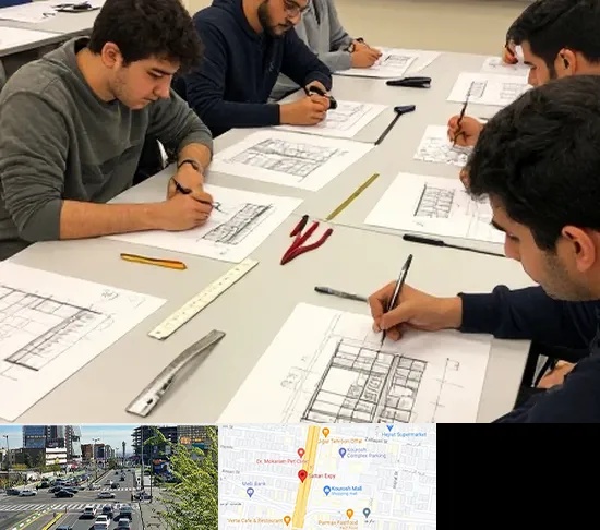 کلاس آمادگی آزمون طراحی معماری در ستاری