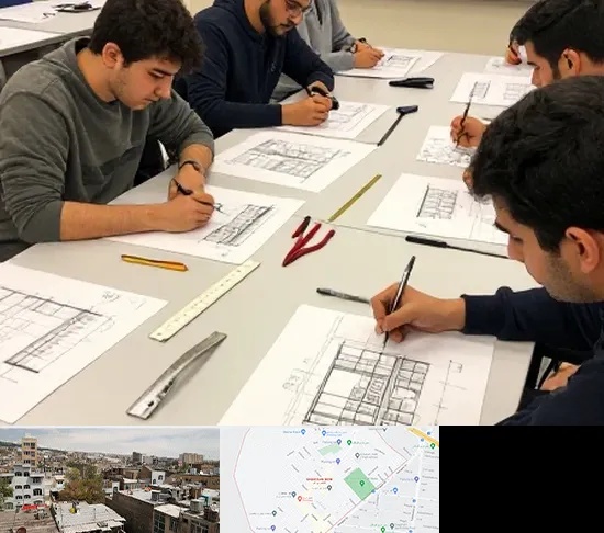 کلاس آمادگی آزمون طراحی معماری در شمیران نو