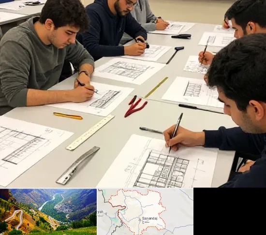 کلاس آمادگی آزمون طراحی معماری در کردستان