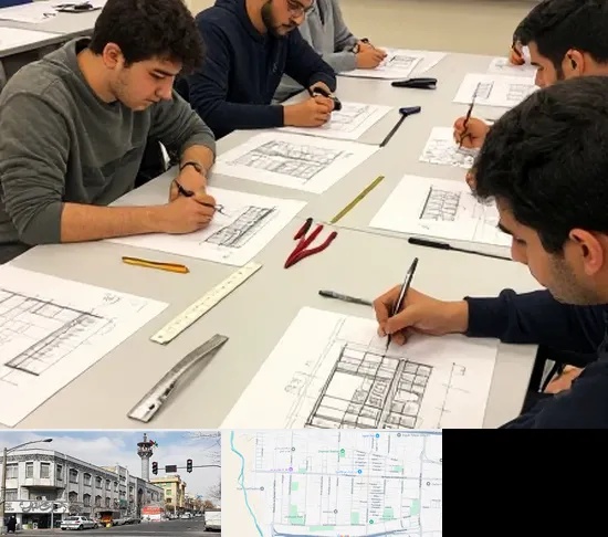کلاس آمادگی آزمون طراحی معماری در 17شهریور