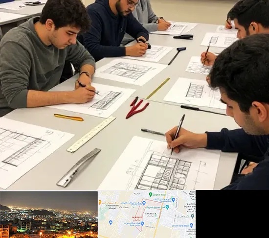 کلاس آمادگی آزمون طراحی معماری در مارلیک کرج