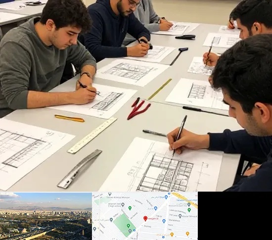 کلاس آمادگی آزمون طراحی معماری در هنگام