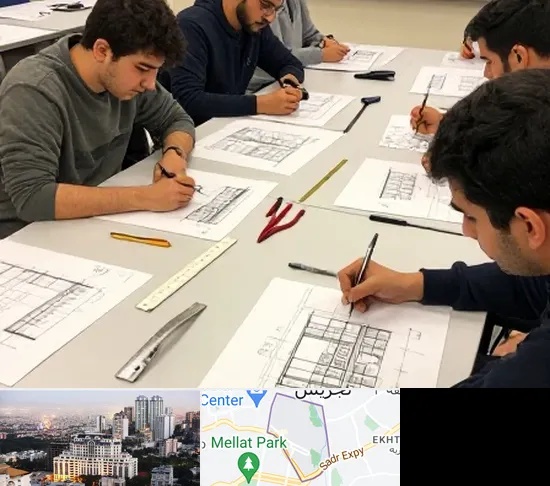 کلاس آمادگی آزمون طراحی معماری در الهیه