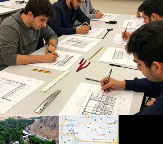 کلاس آمادگی آزمون طراحی معماری در کن
