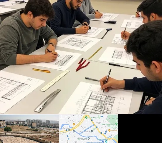 کلاس آمادگی آزمون طراحی معماری در کوی وحدت شیراز