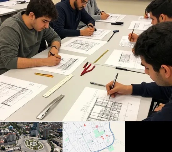 کلاس آمادگی آزمون طراحی معماری در زرافشان اسلامشهر