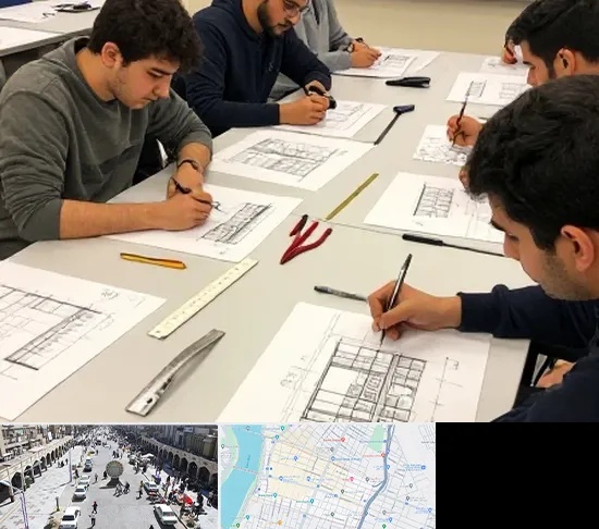 کلاس آمادگی آزمون طراحی معماری در نادری اهواز
