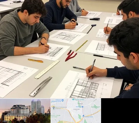 کلاس آمادگی آزمون طراحی معماری در فرشته