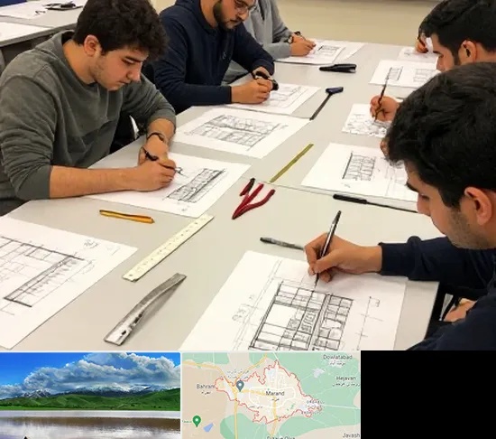 کلاس آمادگی آزمون طراحی معماری در مرند