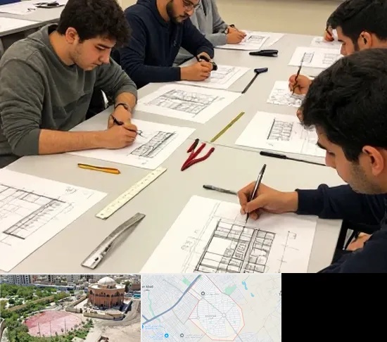 کلاس آمادگی آزمون طراحی معماری در گلستان اسلامشهر
