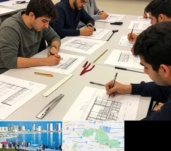 کلاس آمادگی آزمون طراحی معماری در چیتگر
