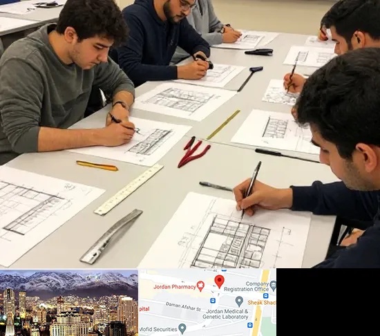 کلاس آمادگی آزمون طراحی معماری در جردن