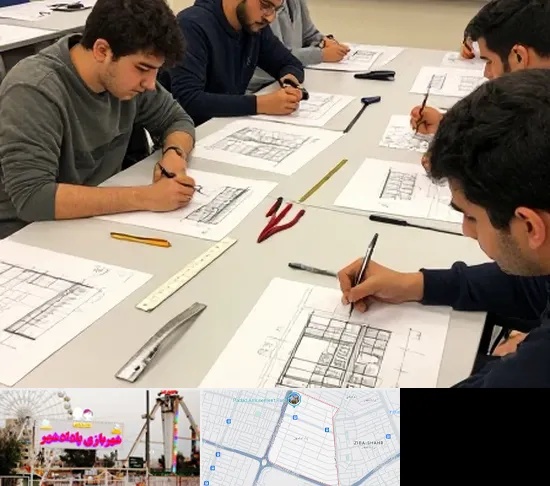 کلاس آمادگی آزمون طراحی معماری در پادادشهر اهواز