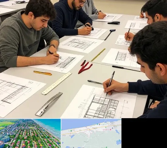 کلاس آمادگی آزمون طراحی معماری در فریدونکنار
