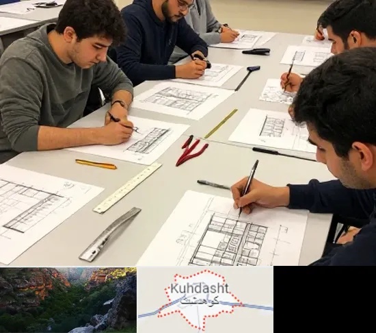 کلاس آمادگی آزمون طراحی معماری در کوهدشت