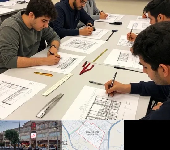 کلاس آمادگی آزمون طراحی معماری در قائمیه اسلامشهر
