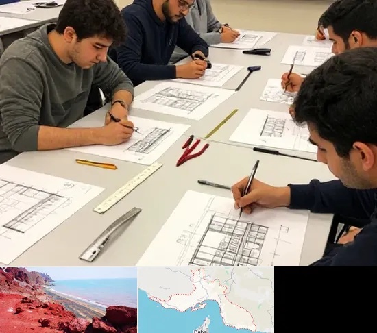 کلاس آمادگی آزمون طراحی معماری در هرمزگان