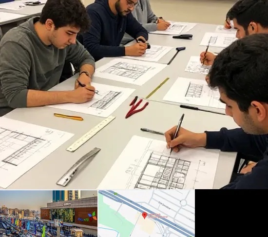کلاس آمادگی آزمون طراحی معماری در لاله پارک تبریز