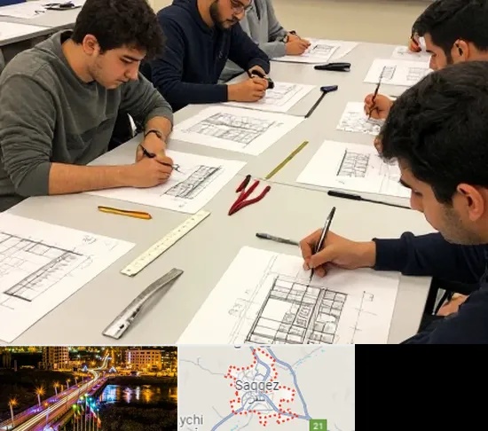 کلاس آمادگی آزمون طراحی معماری در سقز
