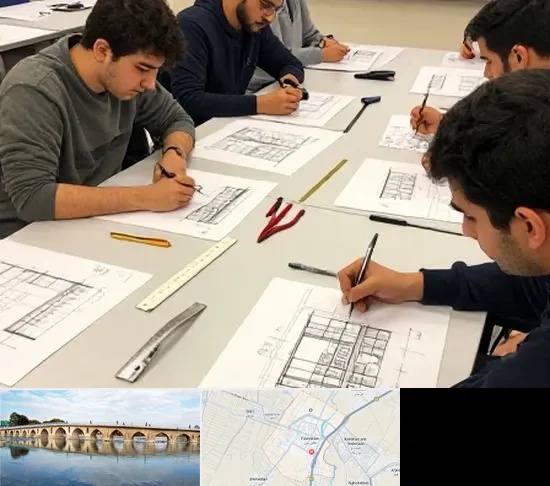 کلاس آمادگی آزمون طراحی معماری در فلاورجان