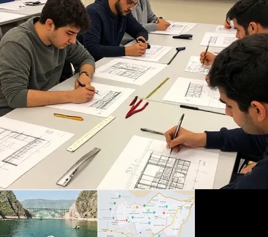 کلاس آمادگی آزمون طراحی معماری در ایلام