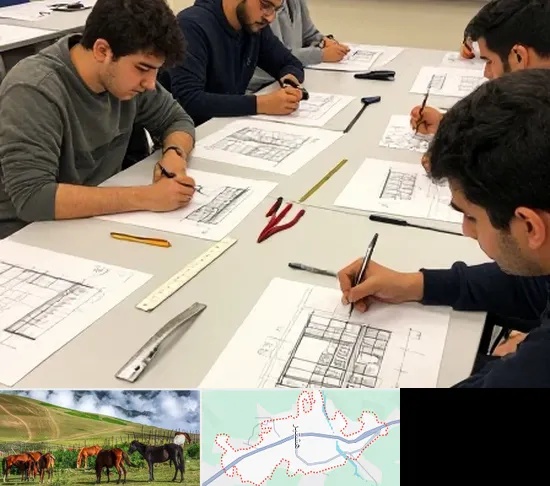 کلاس آمادگی آزمون طراحی معماری در تالش
