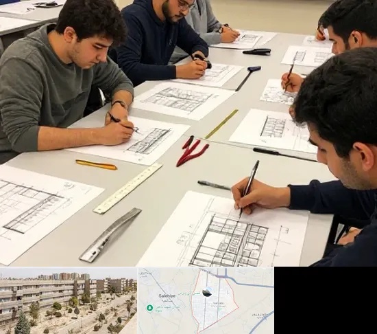کلاس آمادگی آزمون طراحی معماری در واوان اسلامشهر