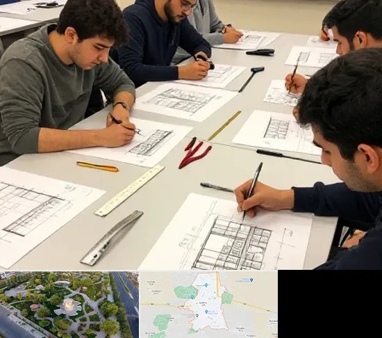 کلاس آمادگی آزمون طراحی معماری در کاشمر
