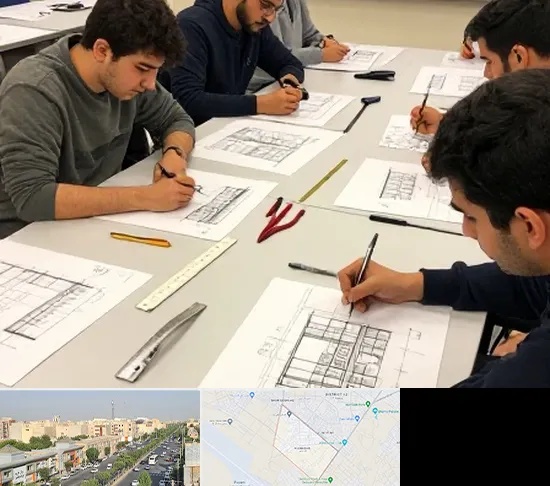 کلاس آمادگی آزمون طراحی معماری در کیانمهر کرج