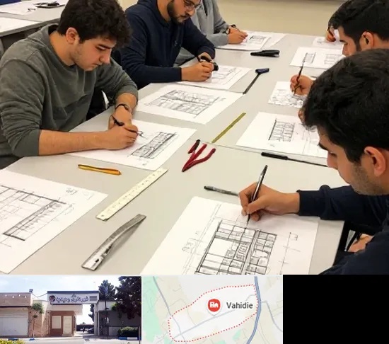 کلاس آمادگی آزمون طراحی معماری در وحیدیه شهریار