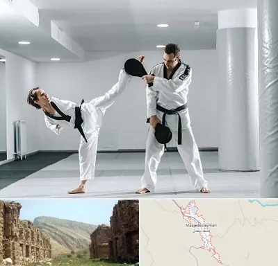 باشگاه رزمی در مسجد سلیمان
