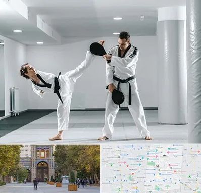 باشگاه رزمی در منطقه 12 تهران