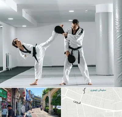 باشگاه رزمی در خیابان قزوین