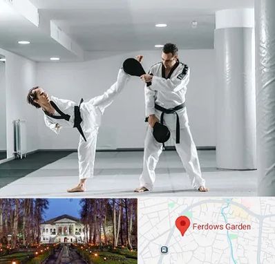 باشگاه رزمی در باغ فردوس