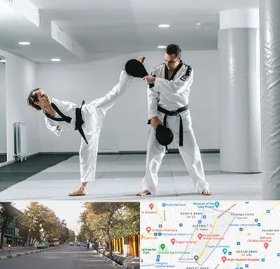 باشگاه رزمی در شریعتی