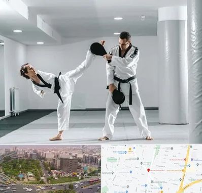 باشگاه رزمی در آیت الله کاشانی