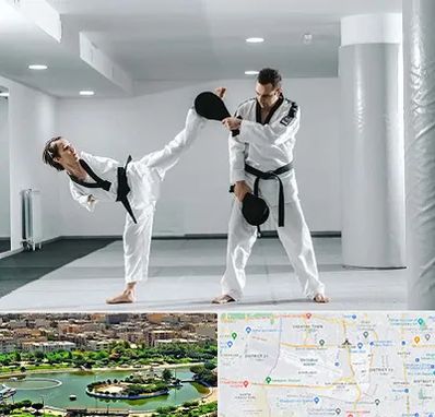 باشگاه رزمی در منطقه 9 تهران