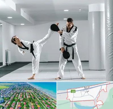 باشگاه رزمی در نور