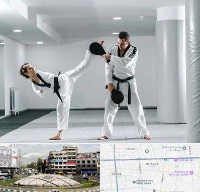 باشگاه رزمی در مرکز تهران