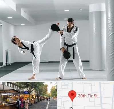 باشگاه رزمی در سی تیر