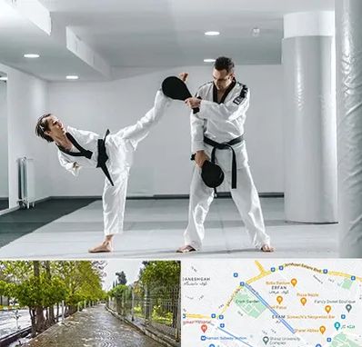 باشگاه رزمی در خیابان ارم شیراز